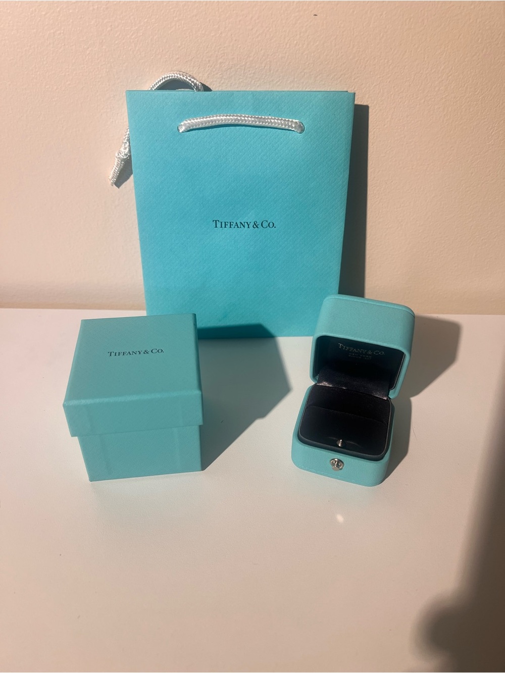 Tiffany & Co. Engagement Ring Gift Set
